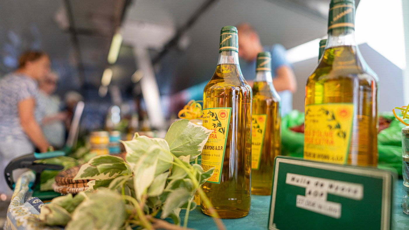 Huile d'olive de Nyons AOP © Pays d'Orange